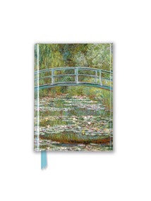 Claude Monet: Bridge over a Pond of Water Lilies (Foiled Pocket Journal) by Flame Tree Studio, 9781787555853