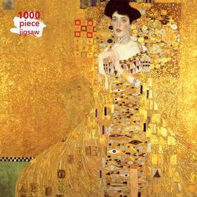 Adult Jigsaw Puzzle Gustav Klimt: Adele Bloch Bauer (1000-Piece Jigsaw Puzzles) by Flame Tree Studio, 9781787556133
