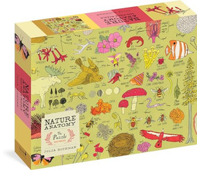 Nature Anatomy: The Puzzle (500 pieces) by Julia Rothman, Julia Rothman, 9781635864014