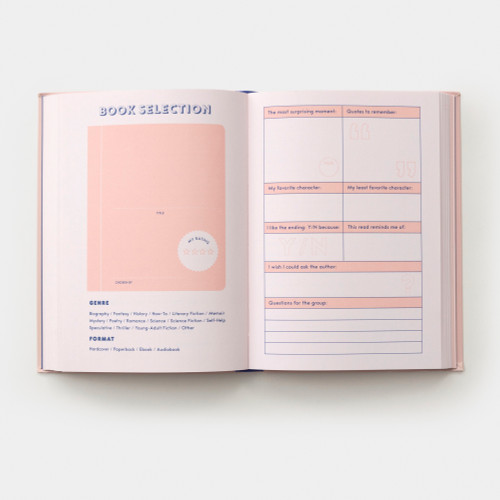 Book Club: A Journal (Prepare for, Keep Track of, and Remember Your Reading Discussions with 200 Book Recommendations and Meeting Activities) by Read it Forward, 9780525575535