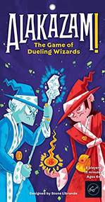 Alakazam! The Game of Dueling Wizards - Fast-Paced and Magical Card Game for Two Players - Great for Ages 6+ - Includes Two Fully Contained Game Cards.. by Stone Librande, 9781452172859