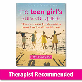 The Teen Girl's Survival Guide (Ten Tips for Making Friends, Avoiding Drama, and Coping with Social Stress) by Lucie Hemmen, 9781626253063