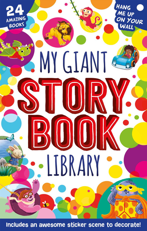 My Giant Storybook Library (With 24 Storybooks and 6 Sticker Sheets) by IglooBooks, 9781800227804