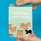 Flipbook Notepad: Find Your Happy Place (Miniature Edition) by Chronicle Books, 9781452176581