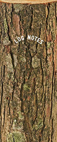Log Notes ((Stocking Stuffer, Nature Lover's Gift, Father's Day Gift)) by Chronicle Books, 9781452176765