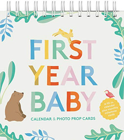 First Year Baby Calendar & Photo Prop Cards ((Baby Shower Gift, New Baby Gift)) by Chronicle Books, 9781452178332