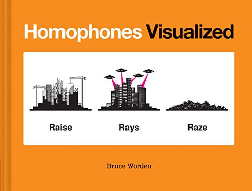 Homophones Visualized ((Book Lover Gift, Nerdy Word and Wordplay Book)) by Bruce Worden, 9781452180038