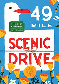 49-Mile Scenic Drive Notebook Collection ((San Francisco Blank Journals, Three Notebooks with Iconic California Artwork)) by 3 Fish Studios, 9781452181189