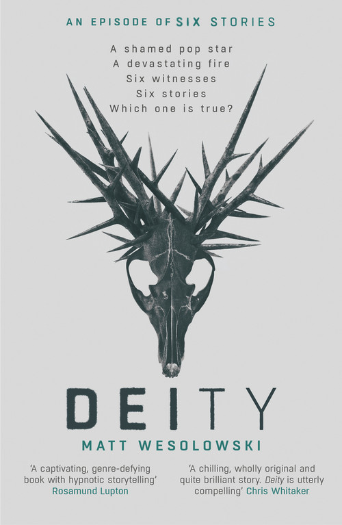 Deity by Matt Wesolowski, 9781913193485