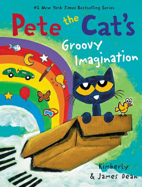 Pete the Cat's Groovy Imagination by James Dean, James Dean, Kimberly Dean, 9780062974105