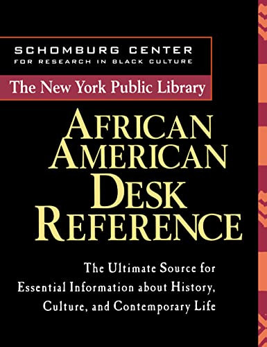 The New York Public Library African American Desk Reference by New York Public Library, 9780471239246
