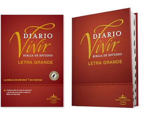 Biblia de estudio del diario vivir RVR60, letra grande (Tapa dura, Índice, Letra Roja) (Spanish Edition) by Tyndale, 9781496436672