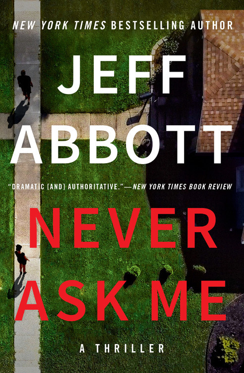 Never Ask Me by Jeff Abbott, 9781538717011