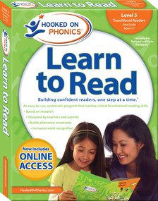 Hooked on Phonics Learn to Read - Level 5 (Transitional Readers (First Grade | Ages 6-7)) by Hooked on Phonics, 9781940384146