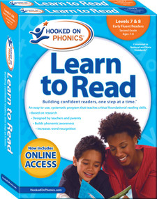 Hooked on Phonics Learn to Read - Levels 7&8 Complete (Early Fluent Readers (Second Grade | Ages 7-8)) by Hooked on Phonics, 9781940384214