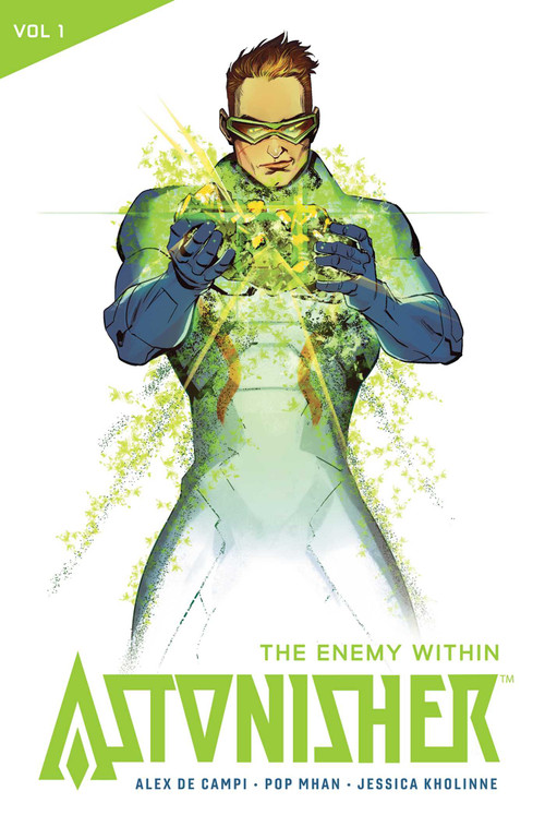 Astonisher Vol. 1 (The Enemy Within) by Alex de Campi, Pop Mhan, Jessica Kholinne, 9781941302637
