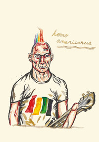 Raymond Pettibon: Homo Americanus by Raymond Pettibon, Ulrich Loock, Lucas Zwirner, 9781941701263