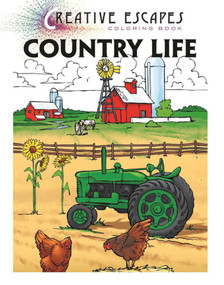 Creative Escapes Coloring Book: Country Life by Racehorse Publishing, 9781944686352