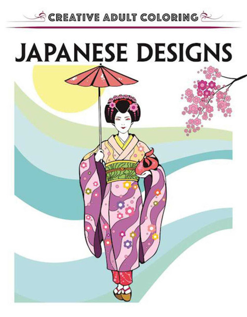 Creative Escapes Coloring Book: Japanese Designs by Racehorse Publishing, 9781944686437
