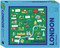 London Map (500-Piece Jigsaw Puzzle) by Hardie Grant Travel, 9781741177428