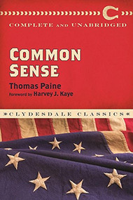 Common Sense - 9781945186325 by Thomas Paine, Harvey J. Kaye, 9781945186325