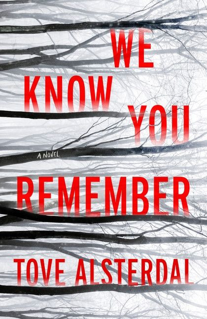 We Know You Remember (A Novel) by Tove Alsterdal, 9780063115064