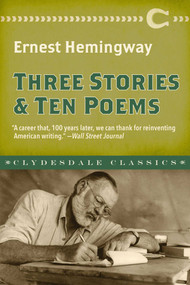 Three Stories and Ten Poems - 9781945186905 by Ernest Hemingway, 9781945186905