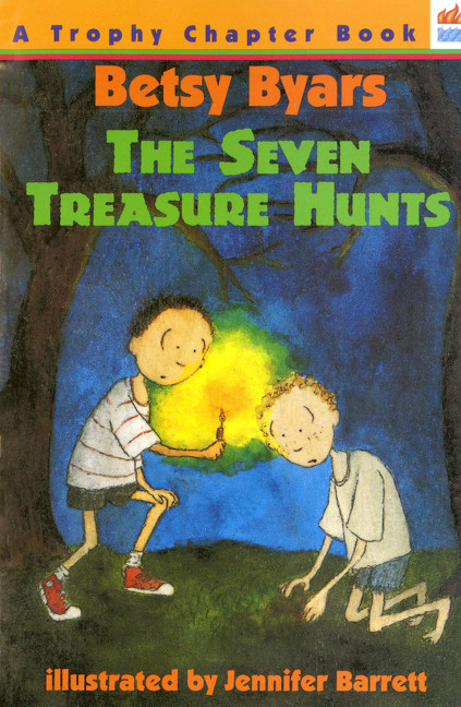 The Seven Treasure Hunts by Betsy Byars, Jennifer Barrett, 9780064404358