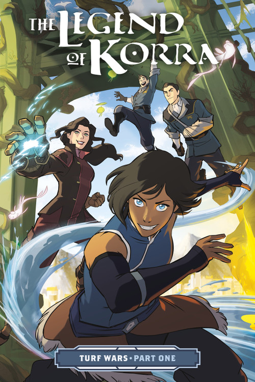 The Legend of Korra: Turf Wars Part One by Michael Dante DiMartino, Irene Koh, 9781506700151
