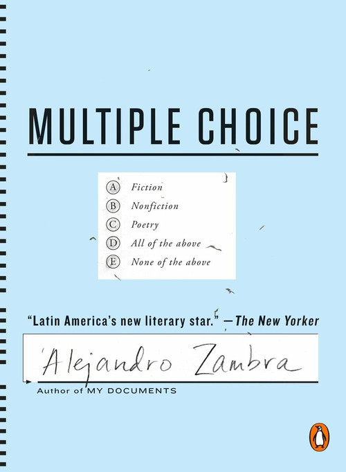 Multiple Choice by Alejandro Zambra, Megan McDowell, 9780143109198
