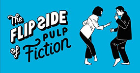 The Flip Side of Pulp Fiction (A Movie Flipbook) by Little White Lies, 9781786272485
