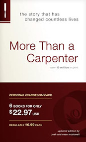 More Than a Carpenter Personal Evangelism 6-pack by Josh McDowell, Sean McDowell, 9781414326283