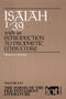 Isaiah 1-39 (An Introduction to Prophetic Literature) by Marvin A. Sweeney, 9780802841001