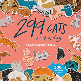 299 Cats (and a Dog) 300 Piece Cluster Puzzle (A Feline Cluster Puzzle) by Lea Maupetit, 9781786276582