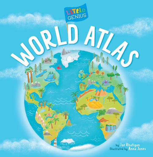 Little Genius World Atlas by Joe Rhatigan, Anna Jones, 9781953344229