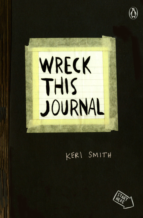 Wreck This Journal (Black) Expanded Edition by Keri Smith, 9780399161940
