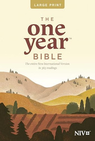 The One Year Bible NIV, Large Print Thinline Edition (Softcover) by Tyndale, 9781414359854
