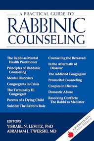 A Practical Guide to Rabbinic Counseling (A Jewish Lights Classic Reprint) by Rabbi Yisrael N. Levitz, PhD, Rabbi Abraham J. Twerski, MD, 9781580235624