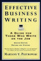 Effective Business Writing (Strategies, Suggestions and Examples) by Maryann V. Piotrowski, 9780062733818