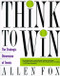 Think to Win (Strategic Dimension of Tennis, The) by Allen Fox, 9780060982003