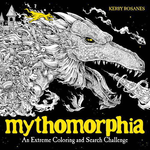 Mythomorphia (An Extreme Coloring and Search Challenge) by Kerby Rosanes, 9780735211094