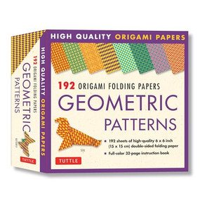 Origami Folding Papers - Geometric Patterns - 192 Sheets by Tuttle Studio, 9780804853972