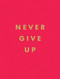 Never Give Up (Miniature Edition) by Summersdale, 9781786859785