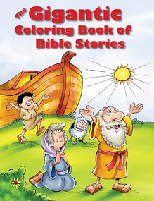 The Gigantic Coloring Book of Bible Stories by Tyndale, 9781414394985