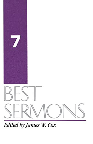 Best Sermons 7 by James W. Cox, 9780060615833