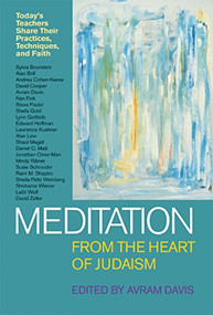 Meditation from the Heart of Judaism (Today's Teachers Share Their Practices, Techniques, and Faith) - 9781580230490 by Avram Davis, 9781580230490