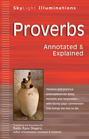 Proverbs (Annotated & Explained) - 9781683362456 by Rabbi Rami Shapiro, 9781683362456