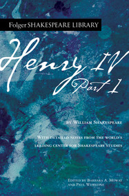 Henry IV, Part 1 - 9781982122515 by William Shakespeare, Dr. Barbara A. Mowat, Paul Werstine, 9781982122515