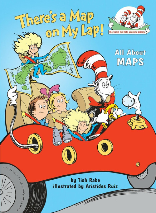 There's a Map on My Lap! (All About Maps) by Tish Rabe, Aristides Ruiz, 9780375810992