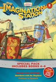 Imagination Station Books 3-Pack: Revenge of the Red Knight / Showdown with the Shepherd / Problems in Plymouth by Paul McCusker, Marianne Hering, Brock Eastman, Marshal Younger, 9781589976962